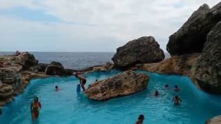 Cala dOr Mallorca Spain natural pool [upl. by Octavus]