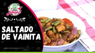 Saltado de vainita  PASO A PASO  Recetas peruanas [upl. by Alexandr]