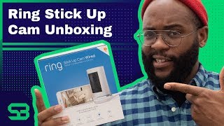 Ring Stick Up Cam Wired Unboxing [upl. by Bernie]