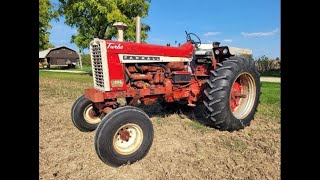 1965 Farmall 1206 Brings Big Money on Kittleson Collector Auction in Deerfield WI 51724 [upl. by Gievlos]