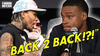 GOOD NEWS GERVONTA DAVIS REJECTS ERROL SPENCE ROUTE GOES BACK TO BACK PPVS AS CRAWFORD DROPS OUT [upl. by Magdalen818]