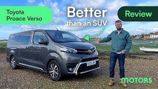 2023 Toyota Proace Verso Review Why bother with a 7 seat SUV when you can have this [upl. by Charlena]