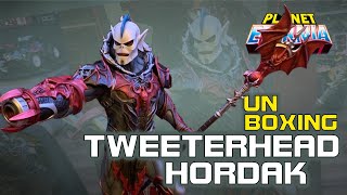 Unboxing Tweeterhead MotU Legends Exclusive Hordak Maquette  PlanetEternia [upl. by Alesandrini]