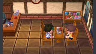 Rainy Mood Animal Crossing New Leaf Brewsters Roost [upl. by Trinette]