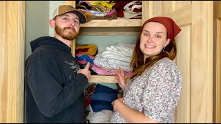 My Husband Built Shelves for my Quilts  Sharing my Quilts with You [upl. by Joeann]