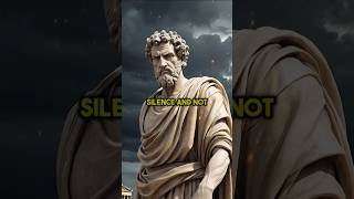 Stoic quotes on the power of silence part 2 stoicism philosophyquotes stoicphilosophy [upl. by Labotsirc]