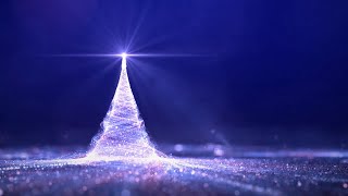 Animated Christmas Card Template  Glitter Tree [upl. by Ahsiugal]