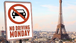 Cars and Motorcycles Banned in Paris [upl. by Selry493]