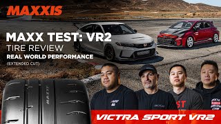 MAXX TEST Victra Sport VR2  Maxxis Track Tire Review amp RealWorld Performance Extended Cut [upl. by Ohce53]