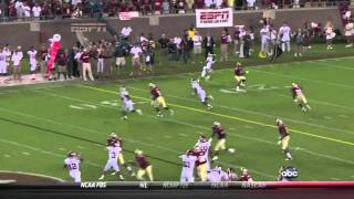 Landry Jones to Kenny Stills for a 37yard touchdown against Florida State HD [upl. by Ahsimed]