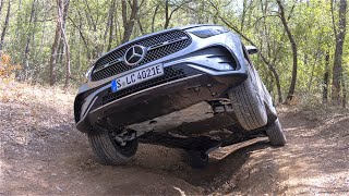 2023 MercedesBenz GLC 400e 4MATIC  CRAZY OFFROAD Driving amp Transparent Bonnet Feature [upl. by Felipa]