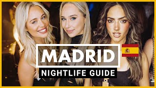 Madrid Nightlife Guide TOP 30 Bars amp Clubs Sol amp Las Letras in Spain [upl. by Pietje]