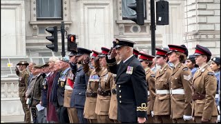 ANZAC DAY 25 April 2024 CENOTAPH WHITEHALL [upl. by Carmelina]