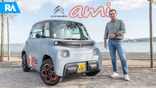 NÃO É UM AUTOMÓVEL Testámos o novo Citroën AMI [upl. by Ailegnave]