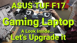 ASUS TUF 173quot Gaming Laptop Memory Upgrade Add Additional HDD FX706l [upl. by Walworth]