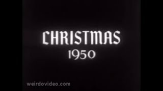 Newsreel Christmas Around the World  1950 [upl. by Urien]