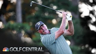 Matt Kuchar walks off 18th hole at 2024 Wyndham Championship  Golf Central  Golf Channel [upl. by Hamann]