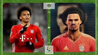 Leroy Sané 🇩🇪  FACE  PES 2013 internal editor [upl. by Dodson]