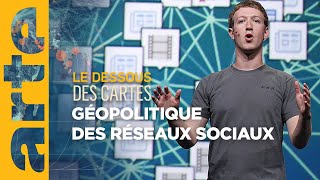 Géopolitique des réseaux sociaux  Le dessous des cartes  ARTE [upl. by Loggia]