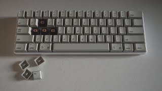 Keyboard Sound Test  Alps60 with Alps Orange Switches [upl. by Luemas]