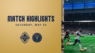 HIGHLIGHTS Vancouver Whitecaps FC vs Inter Miami CF  May 25 2024 [upl. by Amairam63]