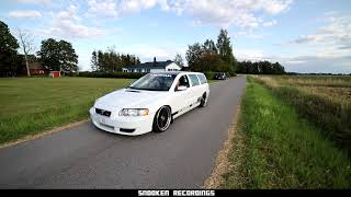 Mattssons Volvo v70 t5 rwd  Burnout and Walkaround [upl. by Neelyad]