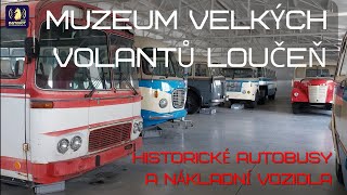 Muzeum velkých volantů Loučeň  krásné unikátní poklady autobus veteran rto karosa poklad [upl. by Tomlinson]