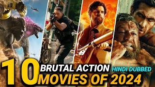 Top 10 Best ACTION Movies in 2024 in Hindi  Top 10 Best ACTION Movies in Hindi Dubbed [upl. by Garlinda574]