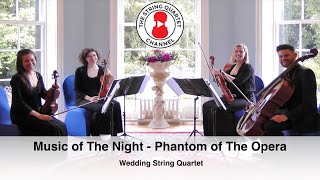 Music Of The Night Phantom Of The Opera Wedding String Quartet [upl. by Leboff]