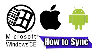 How to sync a vintage Windows CE Pocket or Handheld PC to iOS or Android using Nextcloud [upl. by Mloclam]
