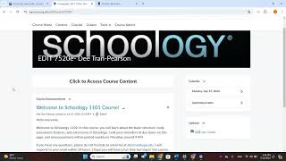 Schoology Course Introduction [upl. by Sidoma623]