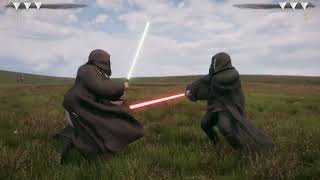 What A Realistic Lightsaber Duel Might Look Like  Hellish Quart [upl. by Halden]