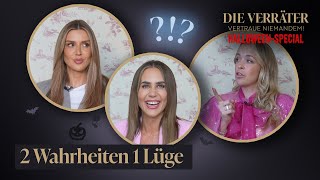 2 WAHRHEITEN 1 LÜGE Könnt ihr die LÜGE entdecken 🤫  Die Verräter  Vertraue Niemandem [upl. by Yenterb237]