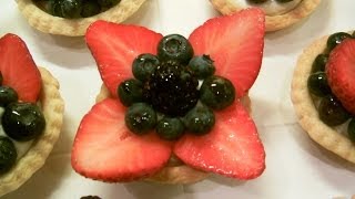 Easy Mini Fruit Tartlets  Easy Filling Recipe  Simple and Delicious [upl. by Bruckner]