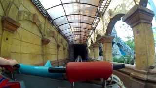 Visions of Seoul Korea 서울 Lotte World 롯데월드  Atlantis 아트란티스 Roller coaster GoPro 2 [upl. by Decrem]