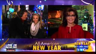 Sarah Palin Joins Foxs New Years Eve Special 12312013 [upl. by Petrine]