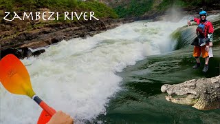 Whitewater Kayaking the Zambezi River [upl. by Lucien]