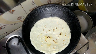 Chawal Roti  Rice bhakri  Easy Rice Flour Roti  Kokan Special  Rice Bhakri india ricerecipes [upl. by Oicirtap49]