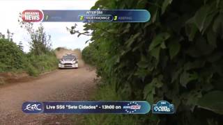 FIA ERC  SATA Rallye Açores 2014  After SS3 [upl. by Oliviero]