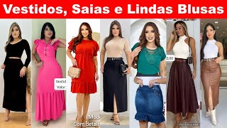 FORNECEDOR DE MODA FEMININA E MASCULINA VESTIDOS BLUSAS SAIAS E CALÇA JEANS [upl. by Ilat]