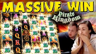 NEW RECORD WIN on Pirate Kingdom Megaways INSANE WAYS [upl. by Horwitz565]