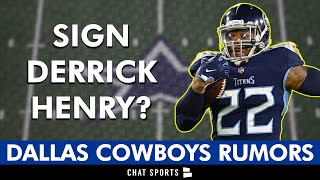 Derrick Henry To The Cowboys  Dallas Cowboys Rumors On Dan Quinn Leaving amp 2024 Salary Cap Moves [upl. by Ciccia]