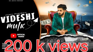 Videshi Mulk  Official Video  Jaidev Franswala  Miracle Beatz  New Haryanvi Sad Song 2024 [upl. by Ymeon]