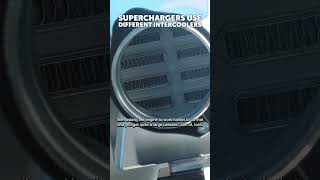 Whats Different  Supercharger Vs Turbo Intercoolers shorts [upl. by Nyliuqcaj41]