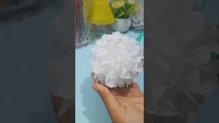 DIY Tissue paper flower🌸 diy shorts trending artandcraft [upl. by Etem]