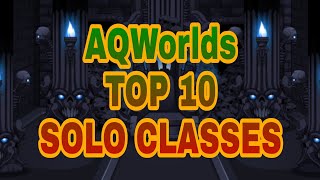 AQW  Top 10 Best Solo Classes Vs Aranx  Getting Burning Blade of Abezeth AGAIN [upl. by Ezechiel]