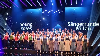 Young Roses vs Sängerrunde Pöllau Die Große Chance der Chöre Finale [upl. by Aushoj134]