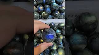 labradorite sphere more polishedlabradorite quartz [upl. by Aveer]