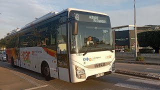 CartreizeLeCar Iveco Crossway Line NP €6  Ligne 68 destination Aubagne Pole dEchanges [upl. by Mikiso300]