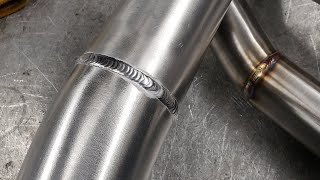 Aluminum welding a cold air intake [upl. by Penrose]